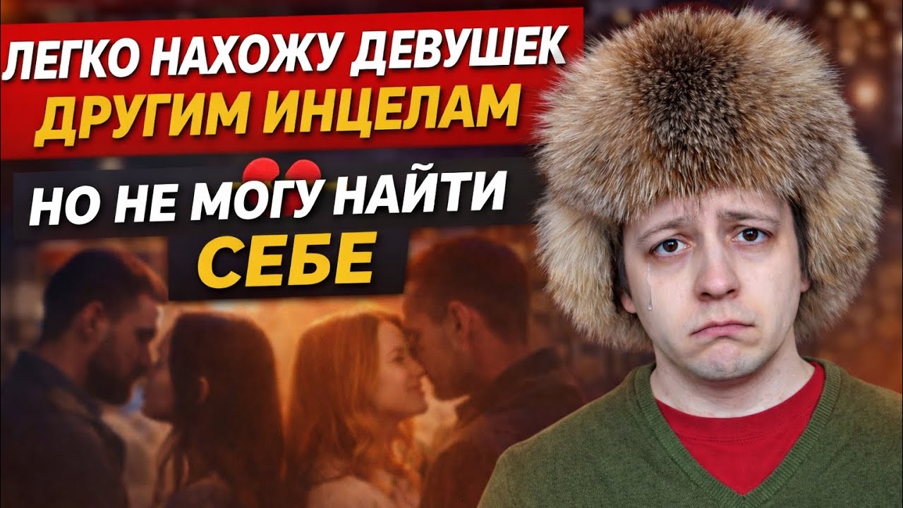 ЛЕГКО НАХОЖУ ДЕВУШЕК ДРУГИМ ИНЦЕЛАМ, НО НЕ МОГУ НАЙТИ ДЕВУШКУ СЕБЕ. Я ХУДШИЙ ИНЦЕЛ В МИРЕ