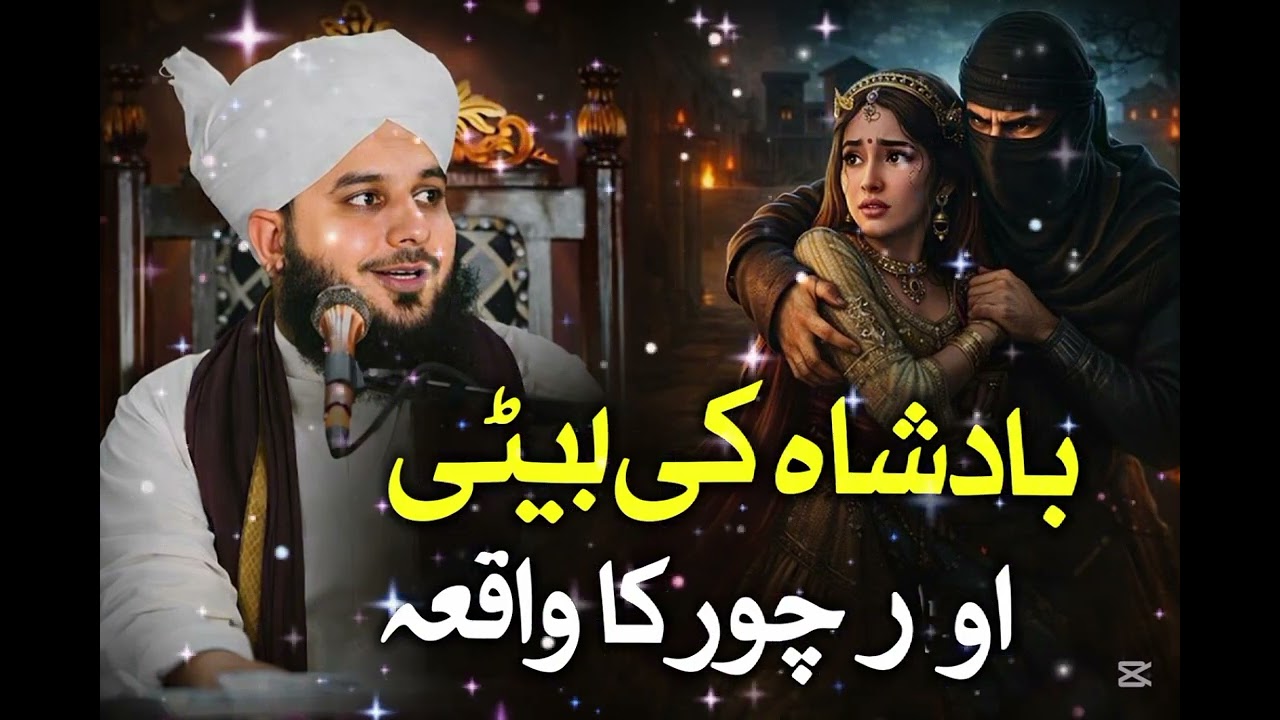 Badshah or chor ki beti ka waqia  | Raza Ajmal Qadri 