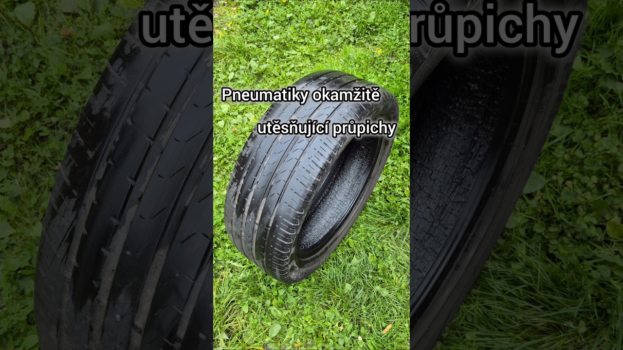 Pneumatiky utěsňuj&iacute;c&iacute; průpichy #cars #automobile #tyre #continental #pirelli #seal #pneuservis