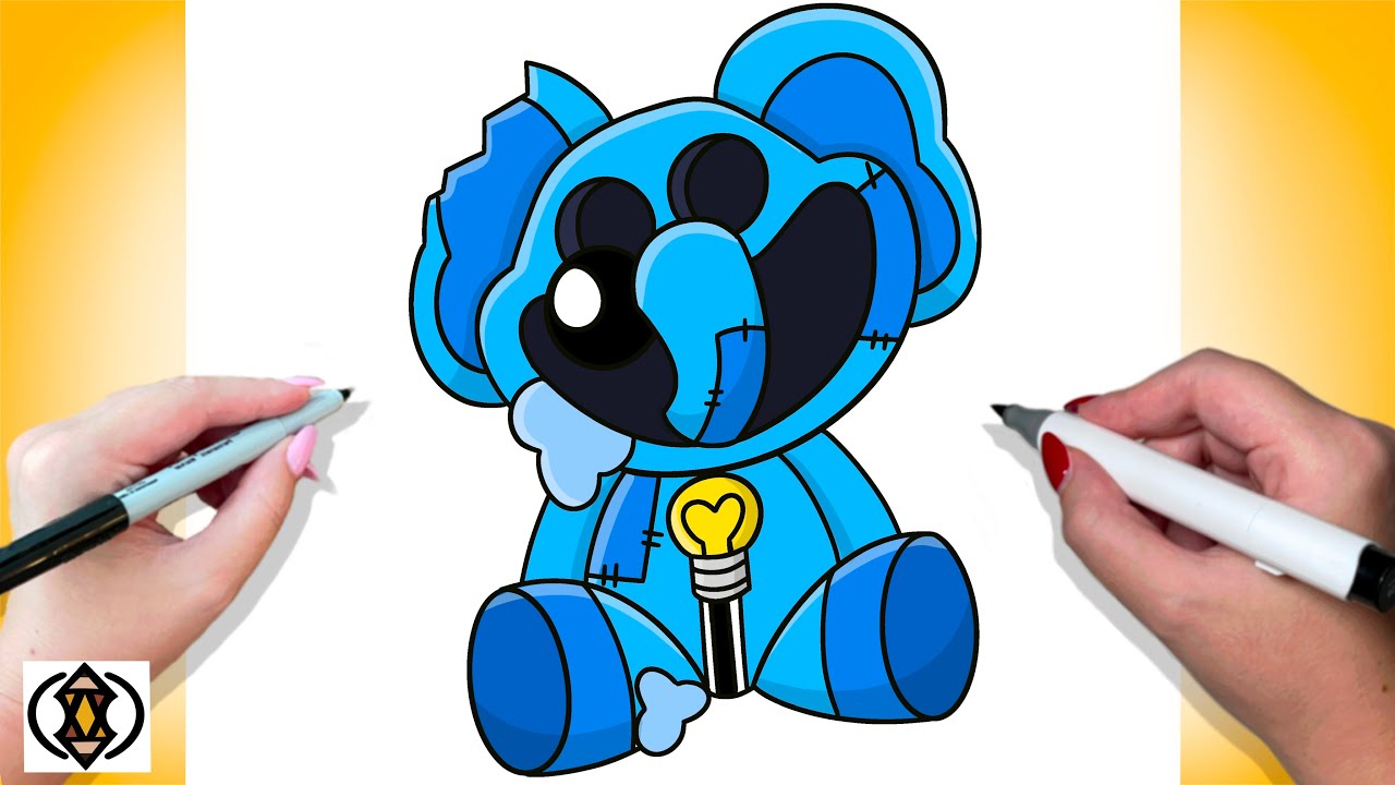 How To Draw Ruined Bubba Bubbaphant | Smiling Critters | Poppy Playtime 3