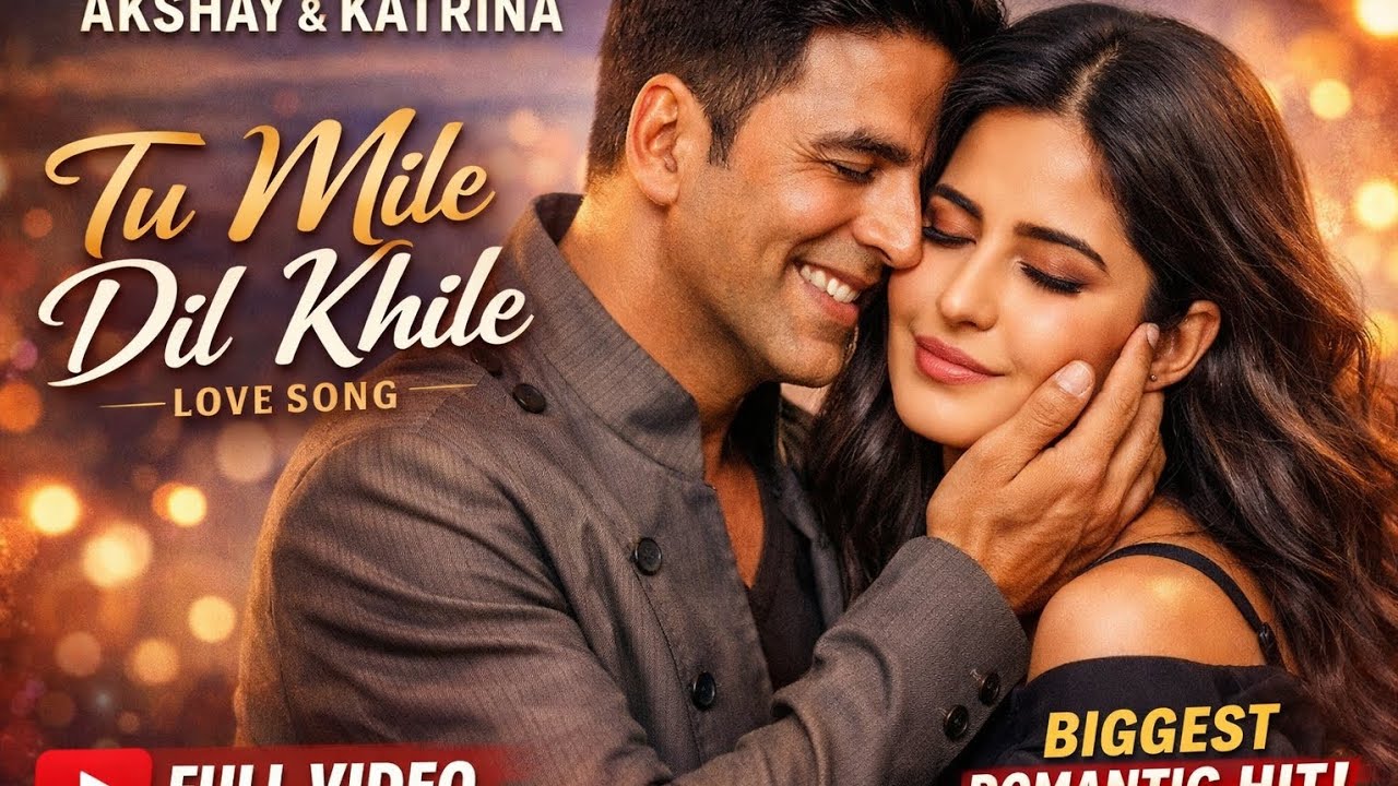 Tu Mile Dil Khile | New Romantic Song 2026 |Heart Touching Love Story ( Akshay Kumar, Katrina) 