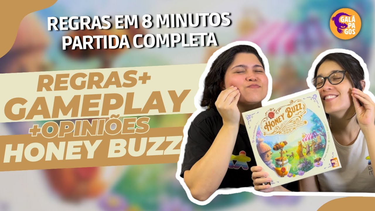 HONEY BUZZ - Regras + Gameplay completo | @asmodee_br