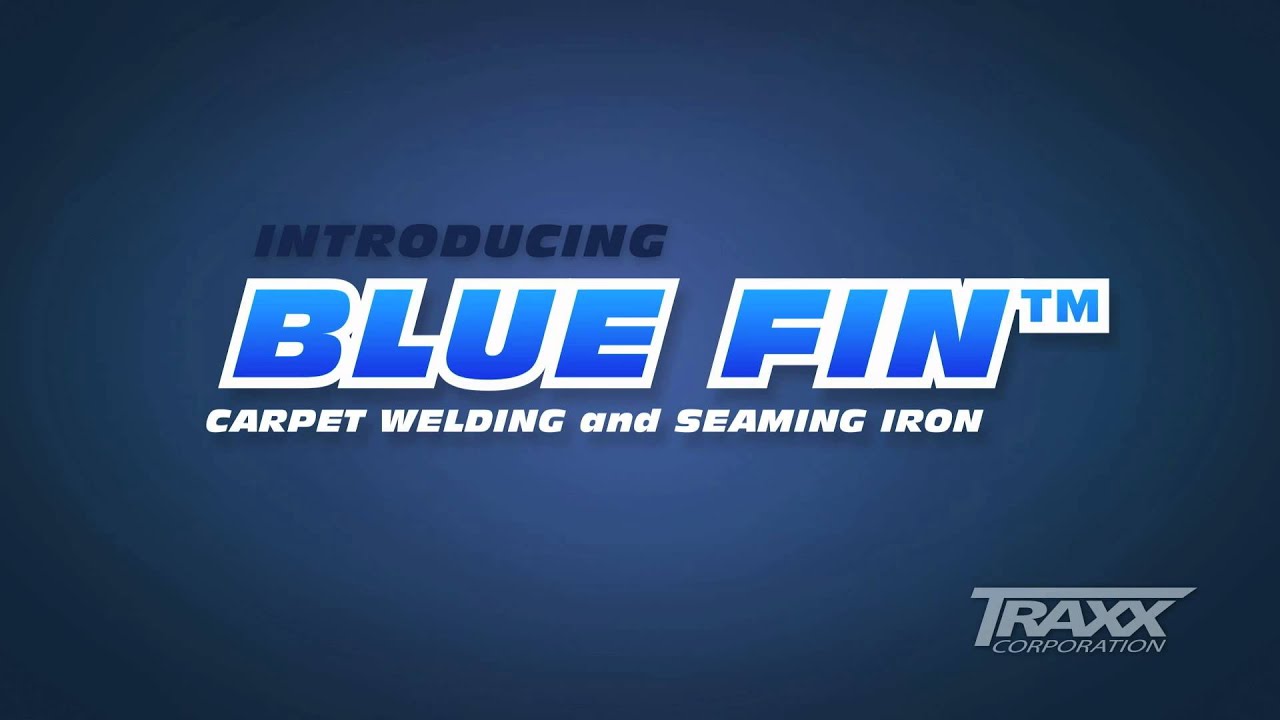BLUE FIN&trade; &bull; Seaming Iron for Temperature-Sensitive Carpets by TRAXX
