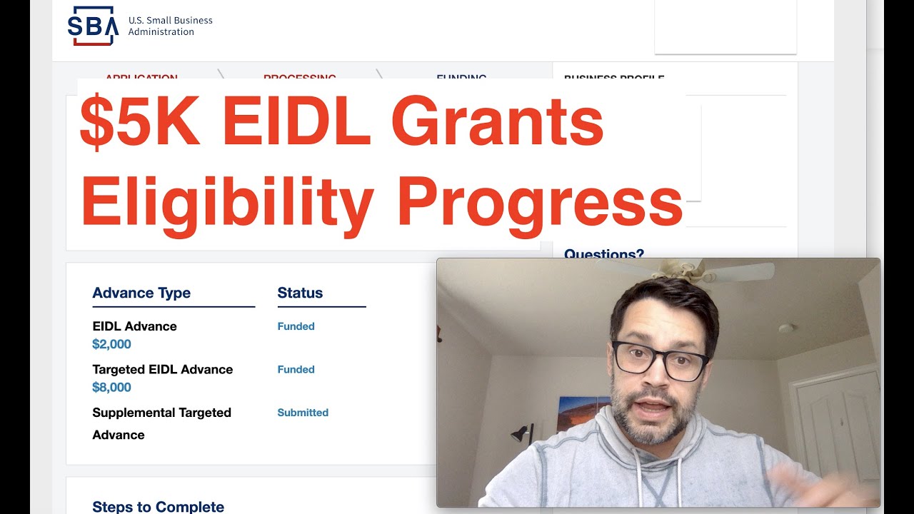 $5K EIDL Grants Are Making Progress | Eligibility Update