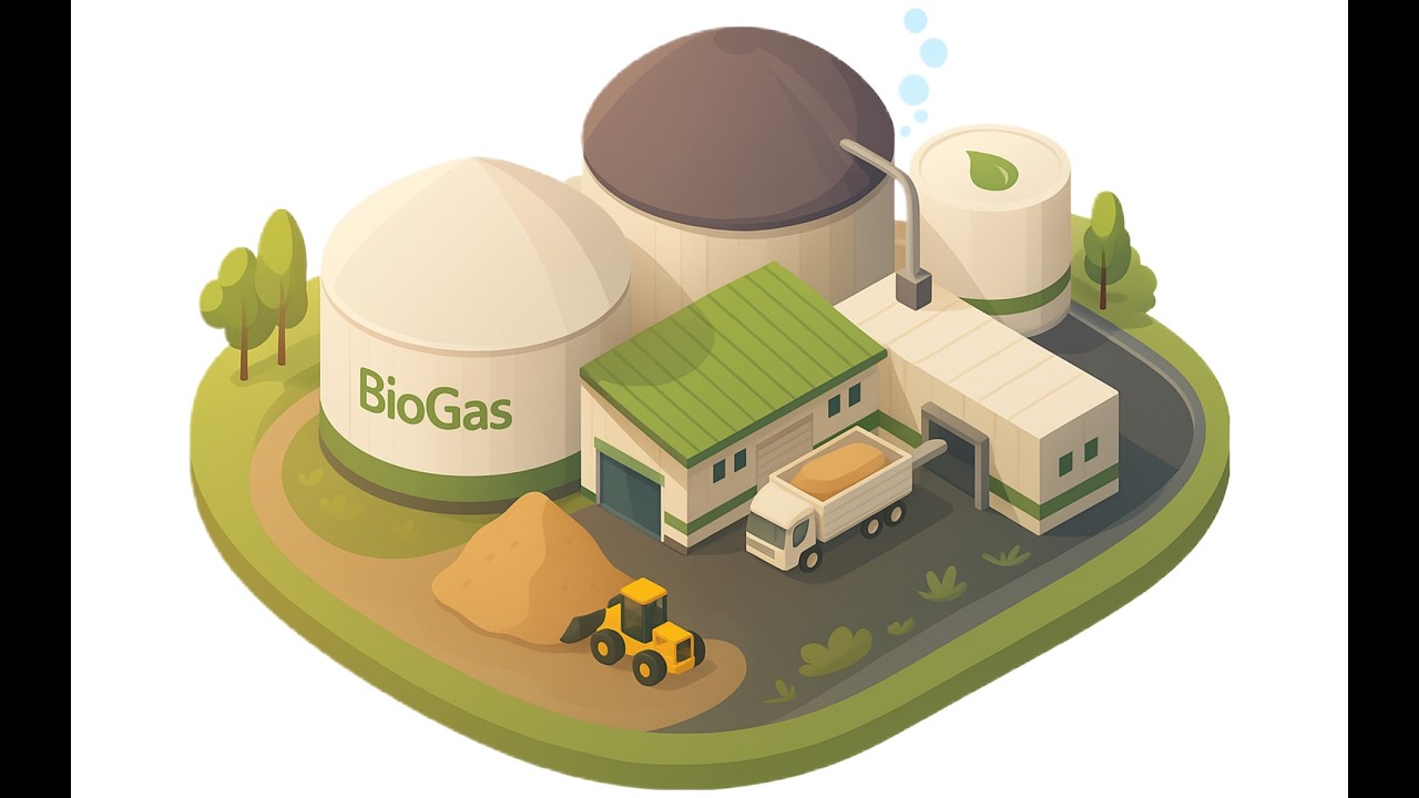 How to make biogas plant in water tank(گوبر گیس پلانٹ)