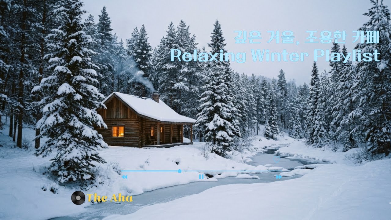 ☕깊은 겨울, 조용한 카페 |  Deep Winter, Quiet Cafe | Relaxing Music for Focus & Rest