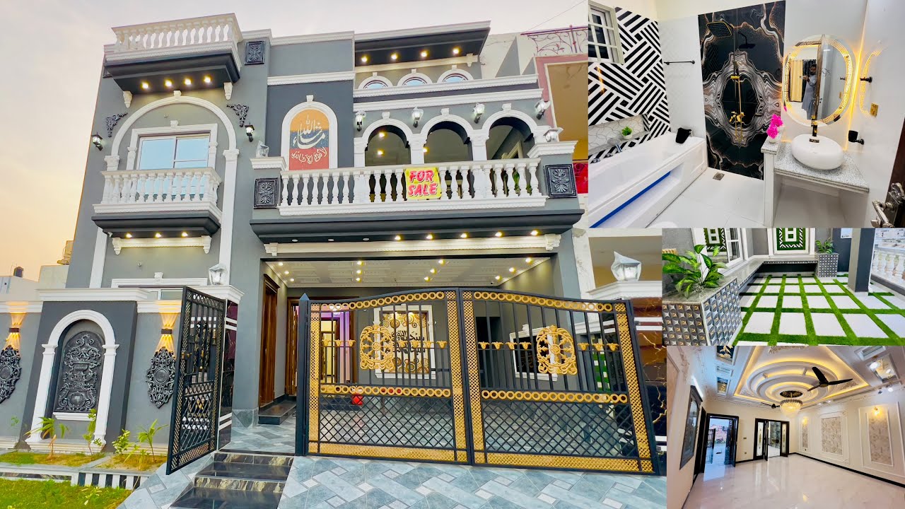 10 Marla Luxurious Semi Furnished House For Sale in Lahore | 7 Bedrooms| Three Kitchens| 92Marketing