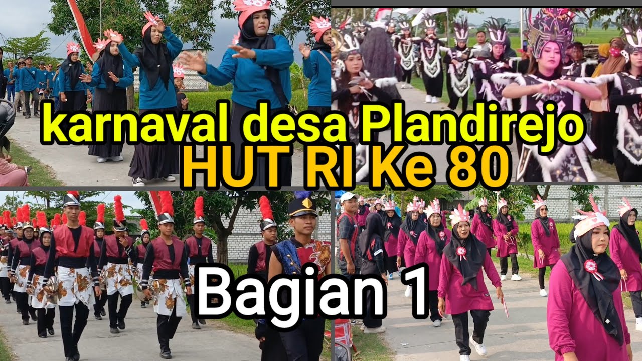karnaval Plandirejo Plumpang Tuban 2025 bagian 1