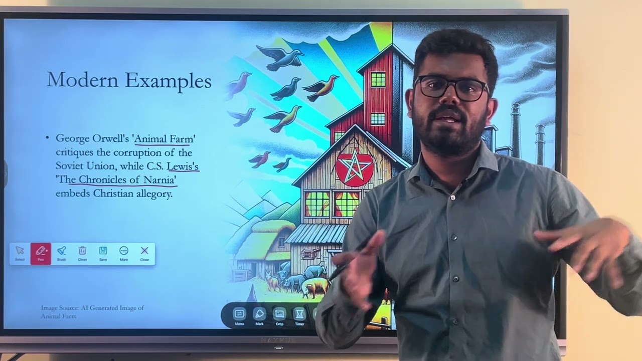 Introduction to Allegory - Mr. Rohan Thomas Cherian, Department of English