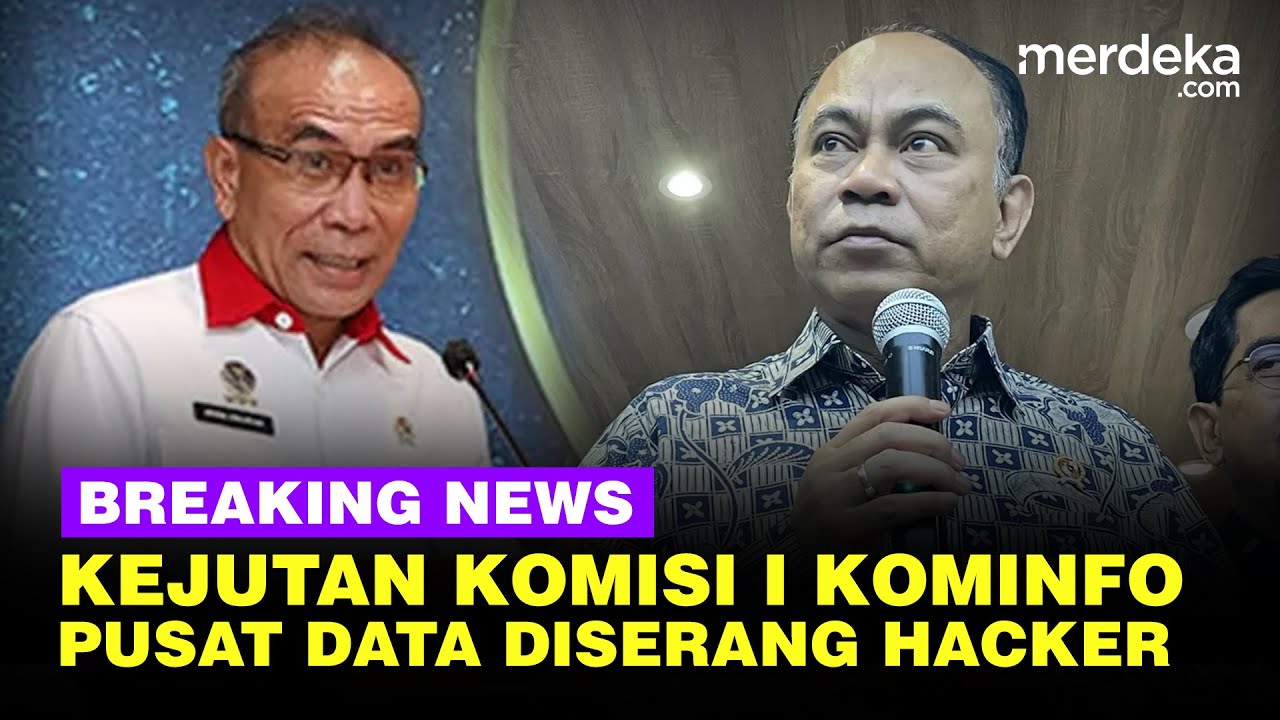 🔴  LIVE - Panas Komisi I DPR Panggil Kominfo BSSN Usai Pusat Data Indonesia Diserang Hacker