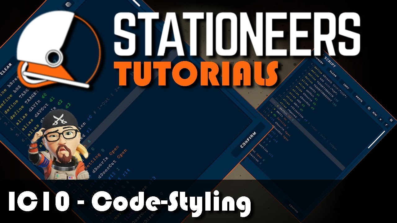 Stationeers - Tutorial - IC10 2023 - Code Styling [EideardVMR/Tutorials/Deutsch/HD/60FPS]