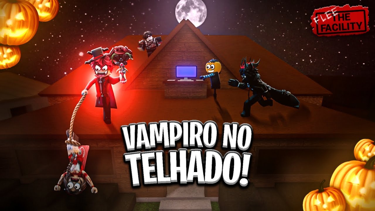 O VAMPIRO ASSOMBROU O TELHADO!! | daltchy