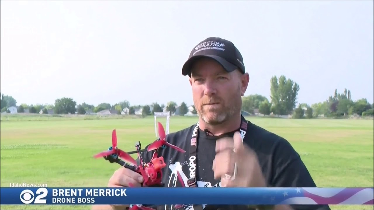 KBOI Channel 2 News 8 1 2018 - Drone Racing