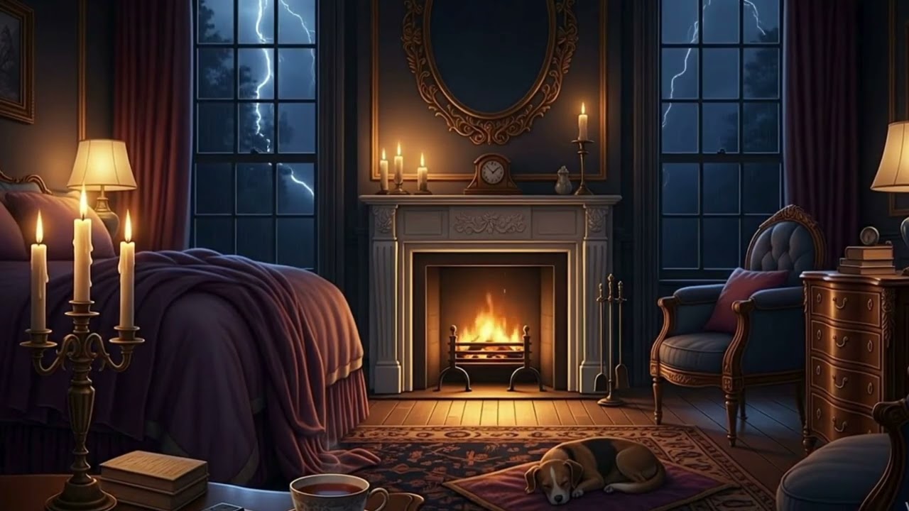 Fire place storm