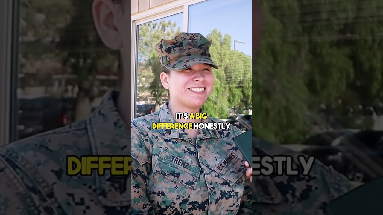 The difference between active and reserve military 😂#military #marine #army #navy #airforce #shorts