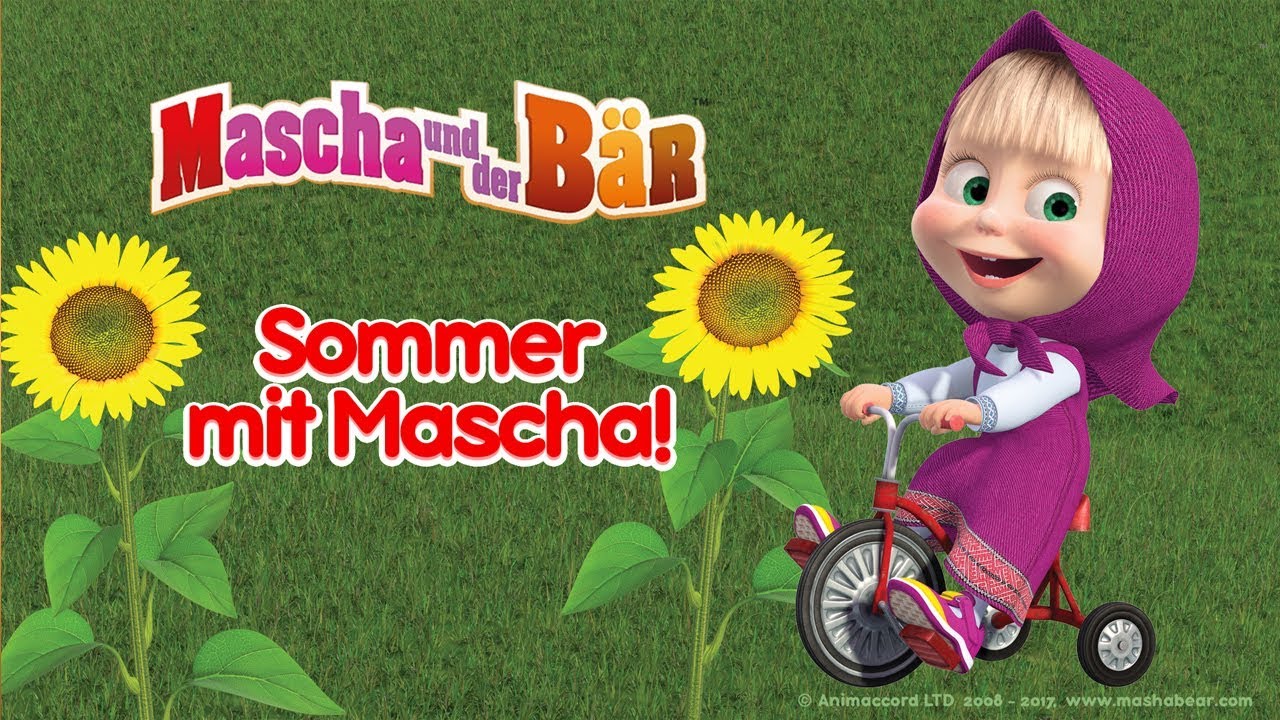Mascha und der Bär - ☀️ Sommer mit Mascha! 🌻 Beste Sommer Cartoons Kompilation für Kinder