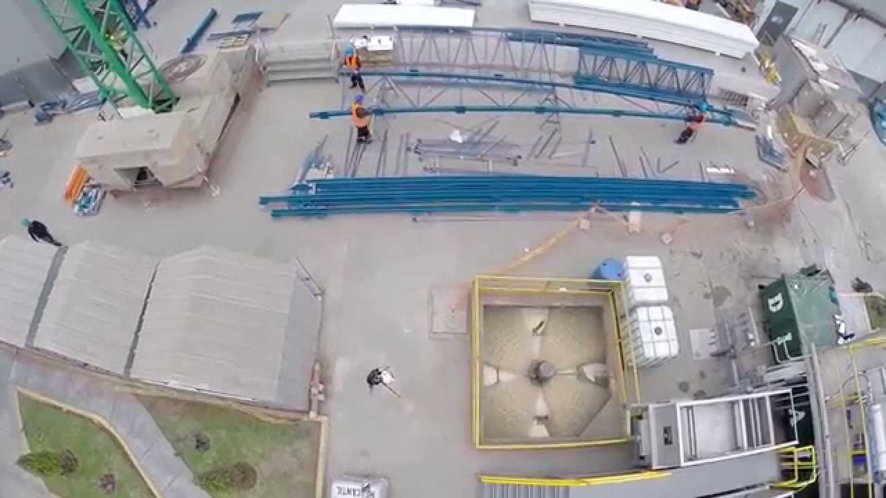 Vuelo en obra para JRM en planta de Molitalia en Los Olivos (Sin editar)