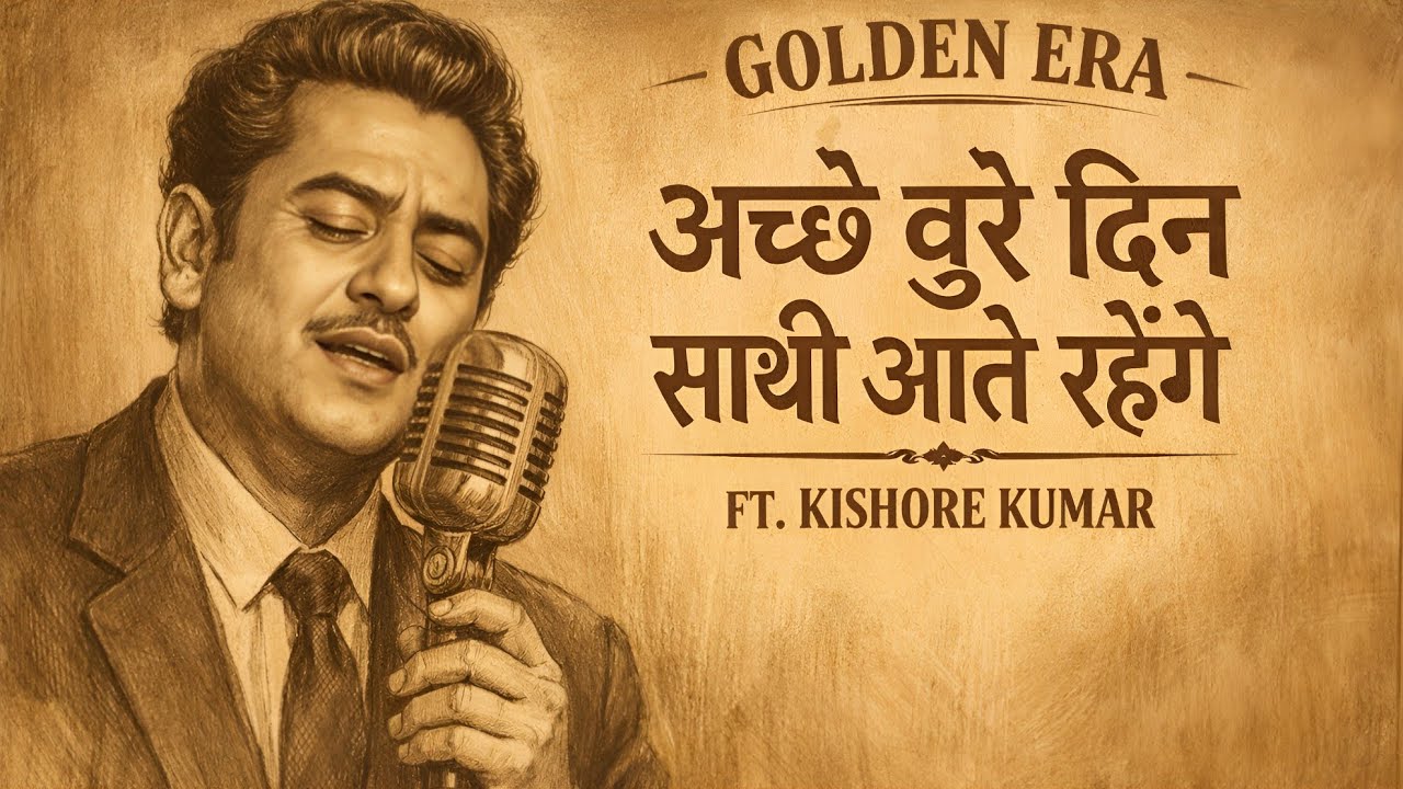 अच्छे बुरे दिन साथी आते रहेंगे(1950.FT. KISHORE KUMAR.GOLDEN ERA’