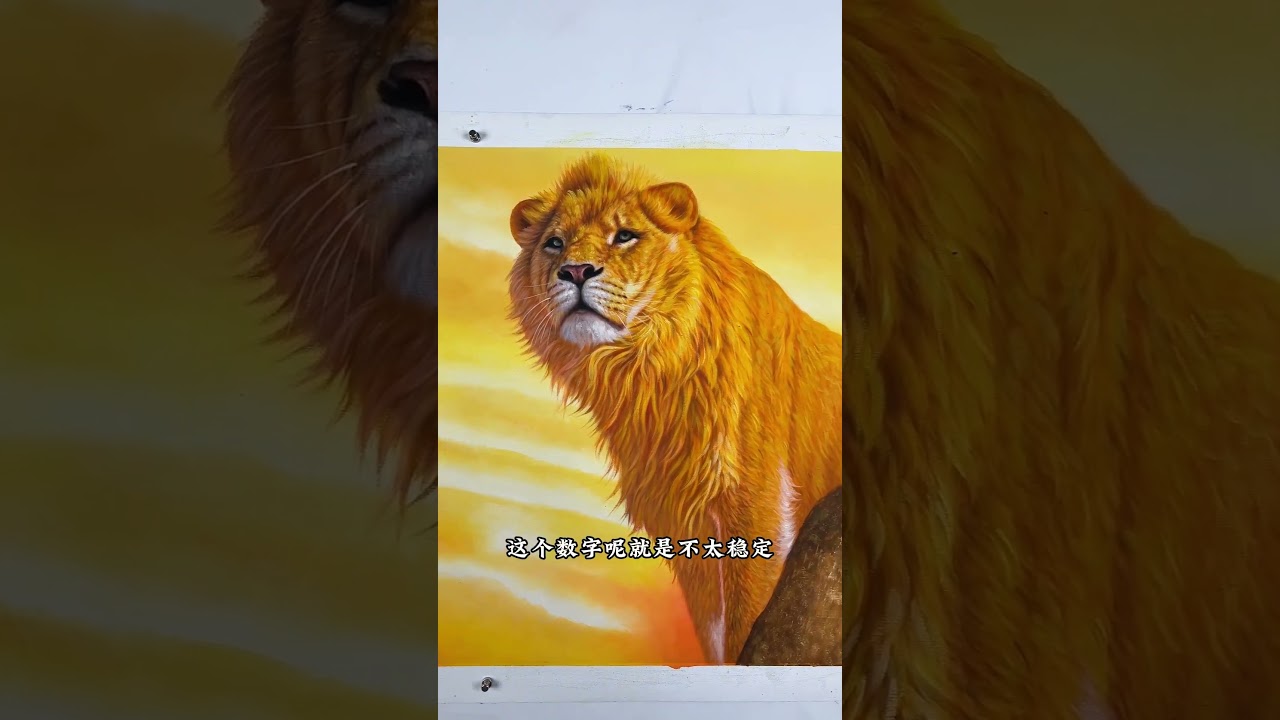 Majestic Lion Portrait | Symbol of Power and Strength 