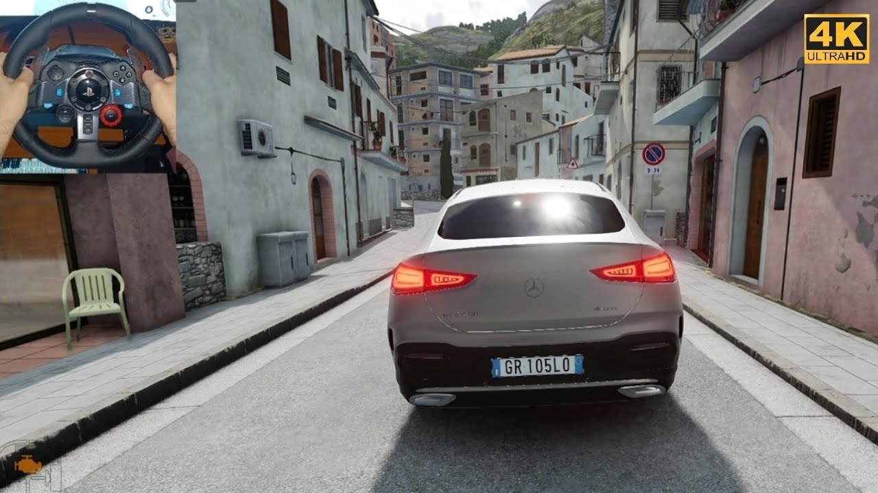 Mercedes GLE Coupe 400d 4MATIC Realistic POV Driving & Diesel Power 4K | Logitech G29 | BeamNG.drive