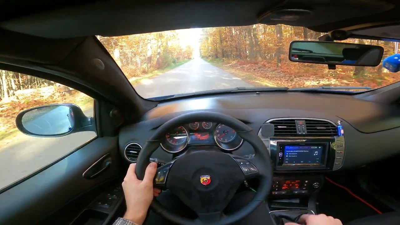 Fiat Bravo 2 1.4 T-Jet 150 HP (2008) POV Test Drive & Acceleration 0-100