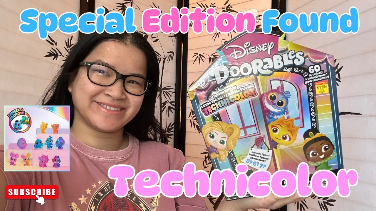 Unboxing a Disney Doorables Discontinued Technicolor Series Multi Peek Pack / What will we find? 😲✨🏰