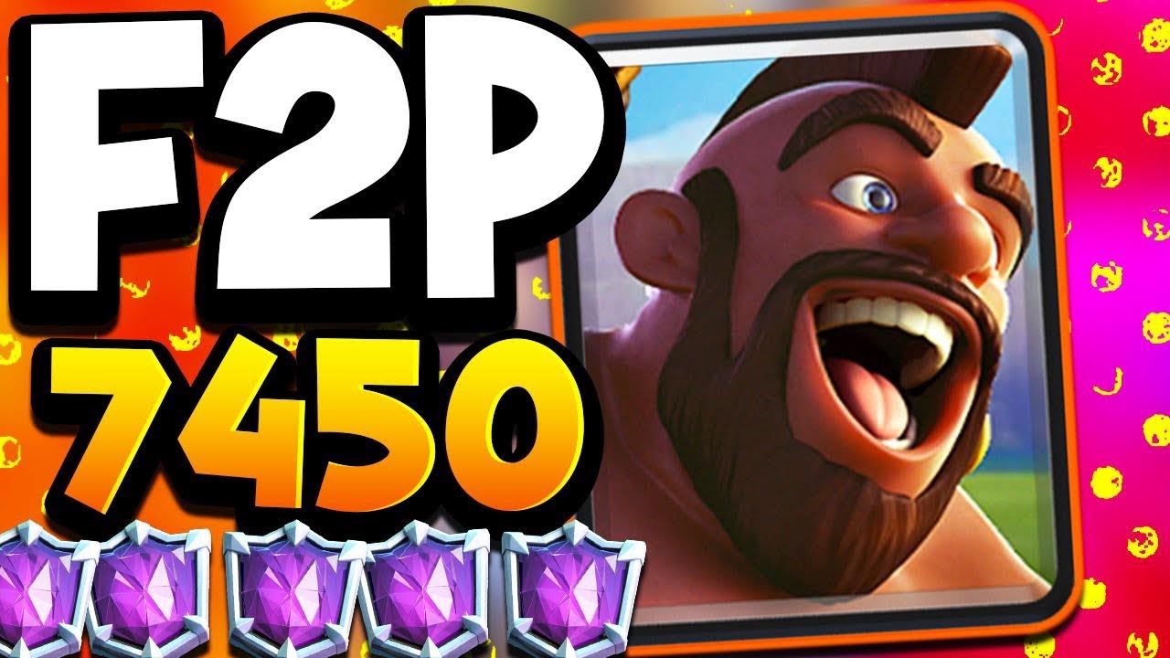 F2P PLAYER GETS 7,500 TROPHIES!?! INSANE!!!