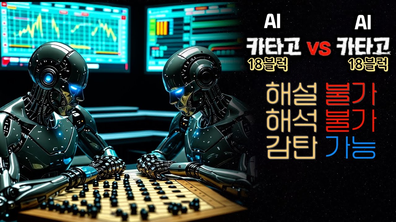 [ai인공지능바둑] 생각시간 5초일때 백을잡은 인공지능은 더 무서워진다 ] 카타고 vs 카타고