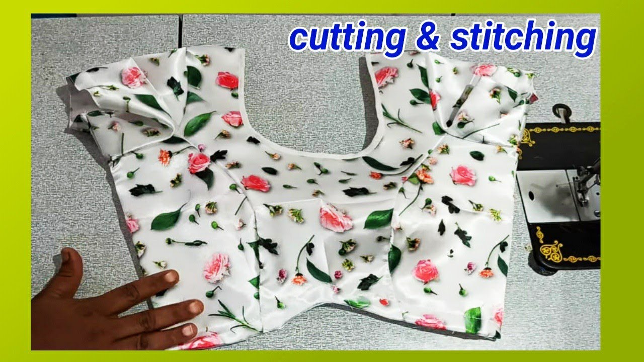 princess cut blouse ని అరగంటలో కట్ చేసి కుట్టడం నేర్చుకోండి //కొత్తవారికోసం వివరంగా