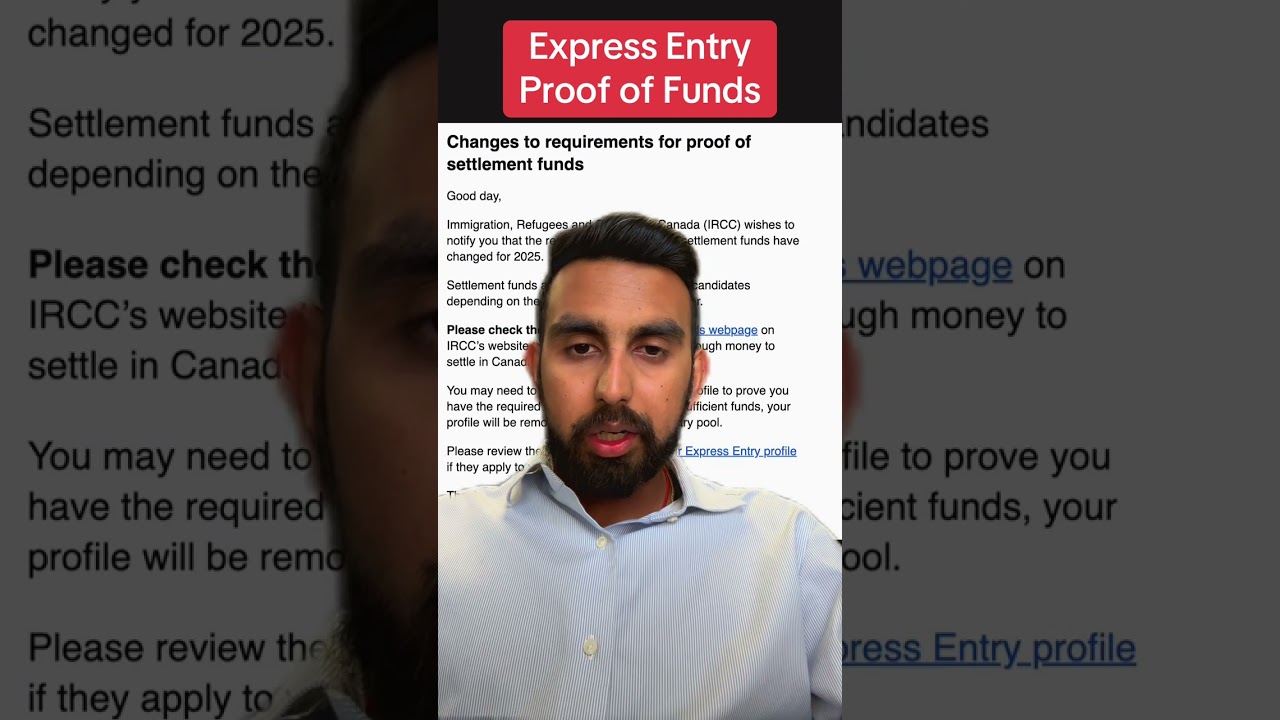 Express Entry Proof of Funds