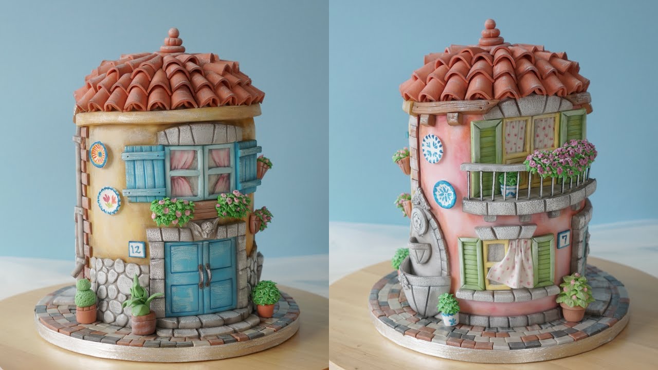 Little Village House Cake