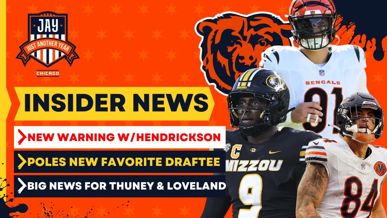 Bears Warned By NFL Insider Around Hendrickson + Poles New Favorite Draftee at Senior Bowl & More