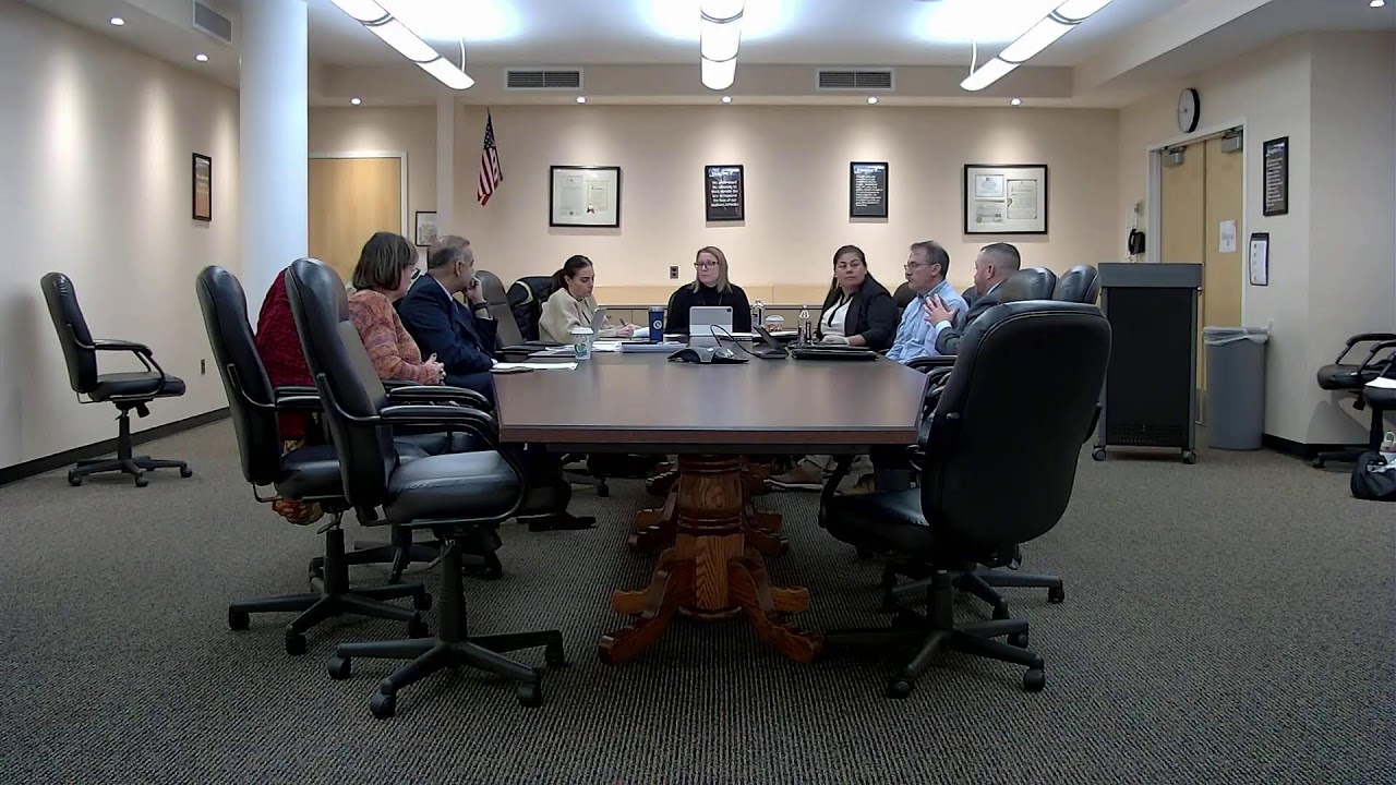November 17,  2025 - Budget & Facilities Committee Meeting