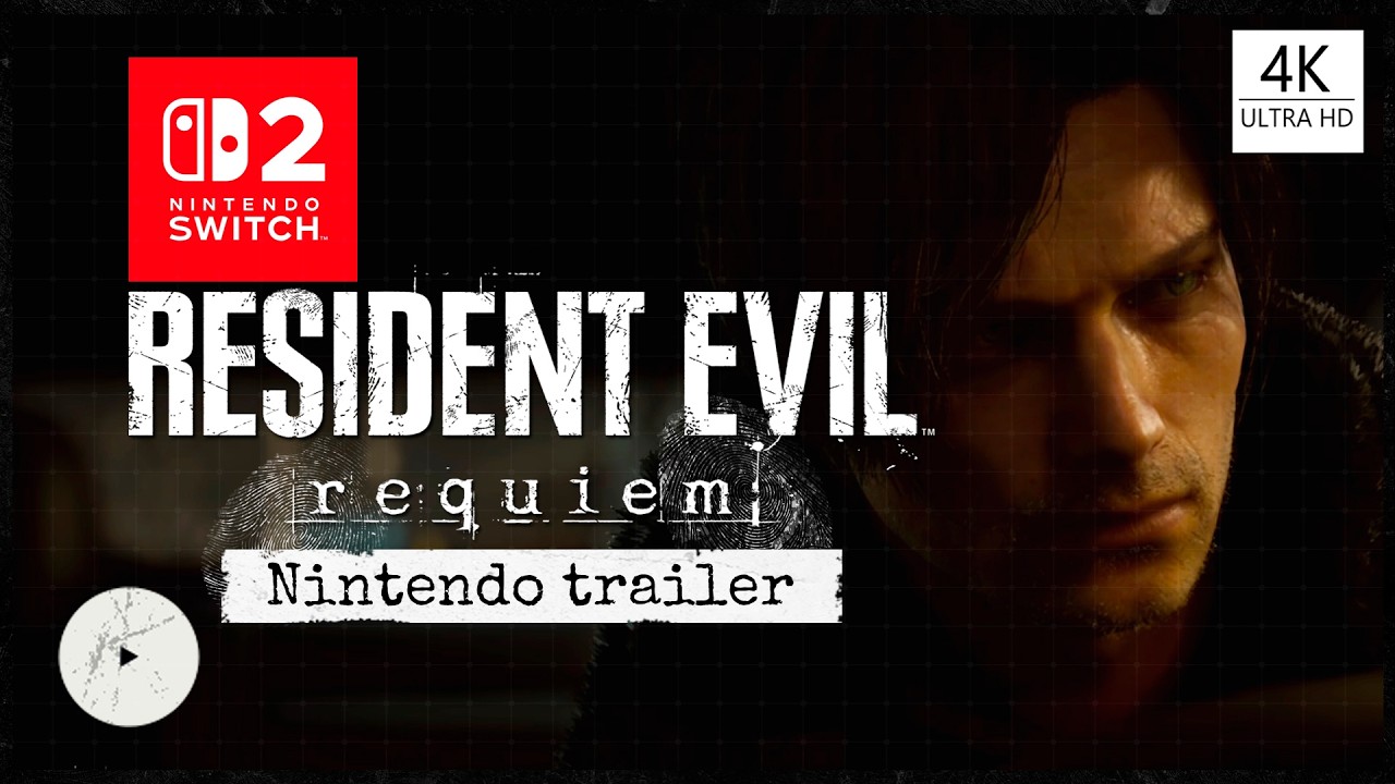 RESIDENT EVIL 9 REQUIEM // NINTENDO SWITCH 2 TRAILER // 4K ULTRA HD