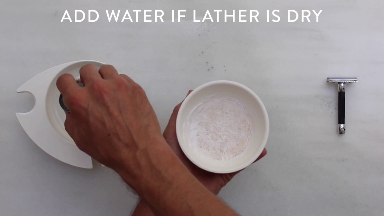 ShaveBowl - Soap Lather Demonstration Ver. 2