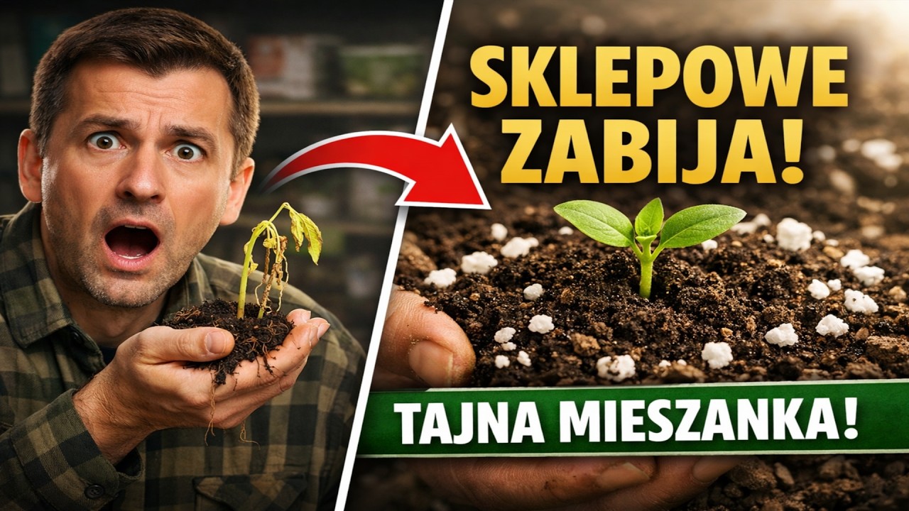 Podłoże do rozsady: Dlaczego to kupne zabija twoje sadzonki? Sekret idealnej mieszanki, którą z łat