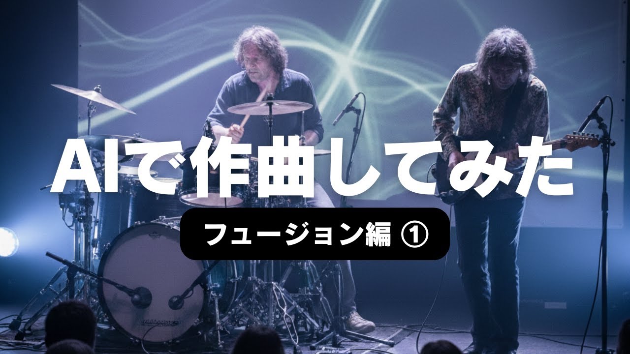 【AIで作曲してみた】ジャズロックの名手たちによるセッション。#ジャズ・ロック #音楽生成ai  #フュージョン