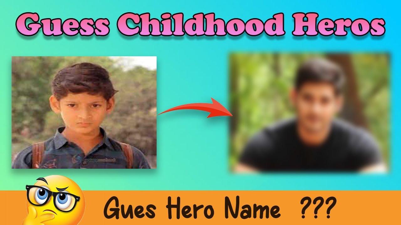 Guess Telugu Movie Heros Childhood pics || Movie Hero's Quiz || Telugu Hero's Quiz||