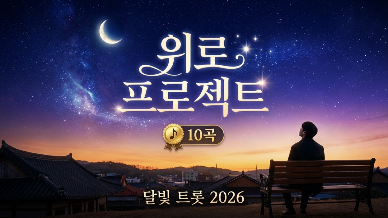 [트로트 모음집]지친 마음을 위로하는 듣기 좋은 트로트 명품 위로곡