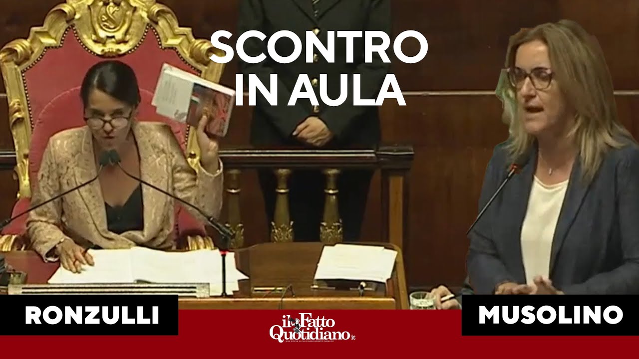Ronzulli si spazientisce. Lo scontro con la deputata M5S: 