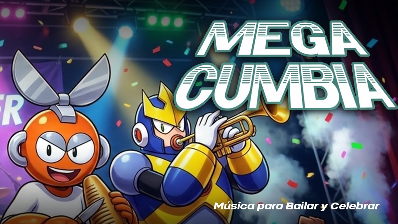 MEGA MAN CUMBIA MIX 🎉 | Música Gamer para Fiestas y Celebraciones