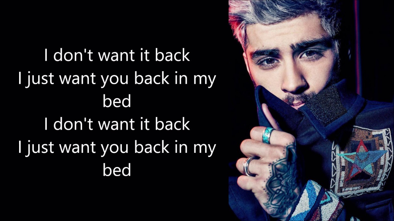 ZAYN - Imprint (lyrics)