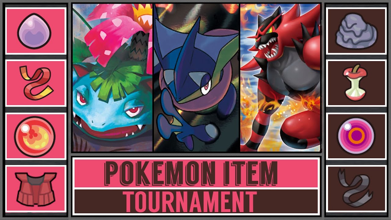 POKÉMON ITEM TOURNAMENT - ALL BATTLES!