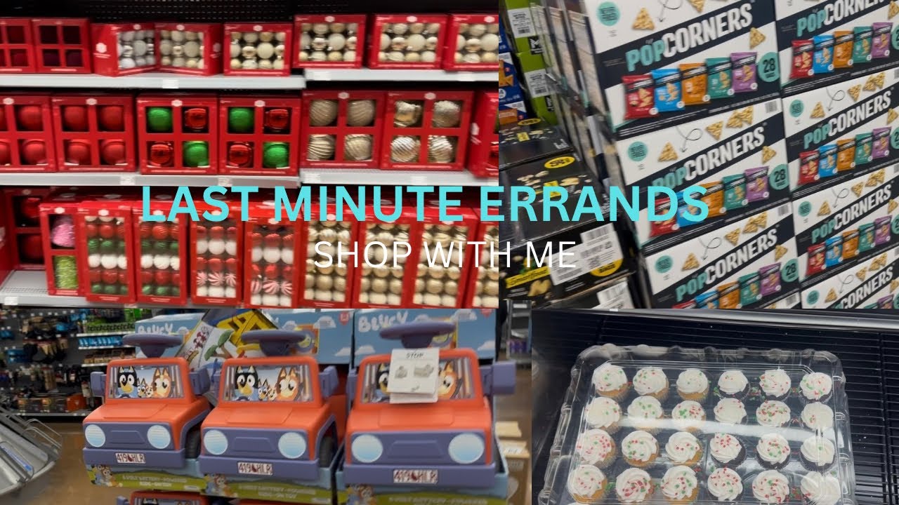 Vlog | Last minute errands| Walmart, Sam’s Club, Bath & Body Works etc | SharnikaM 
