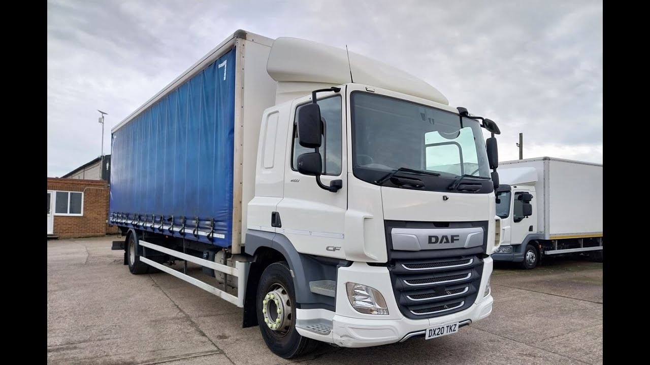 Daf CF 260, 2020, 29ft Curtainsider Truck, 18 Ton, 257000 Kms, Sleeper Cab