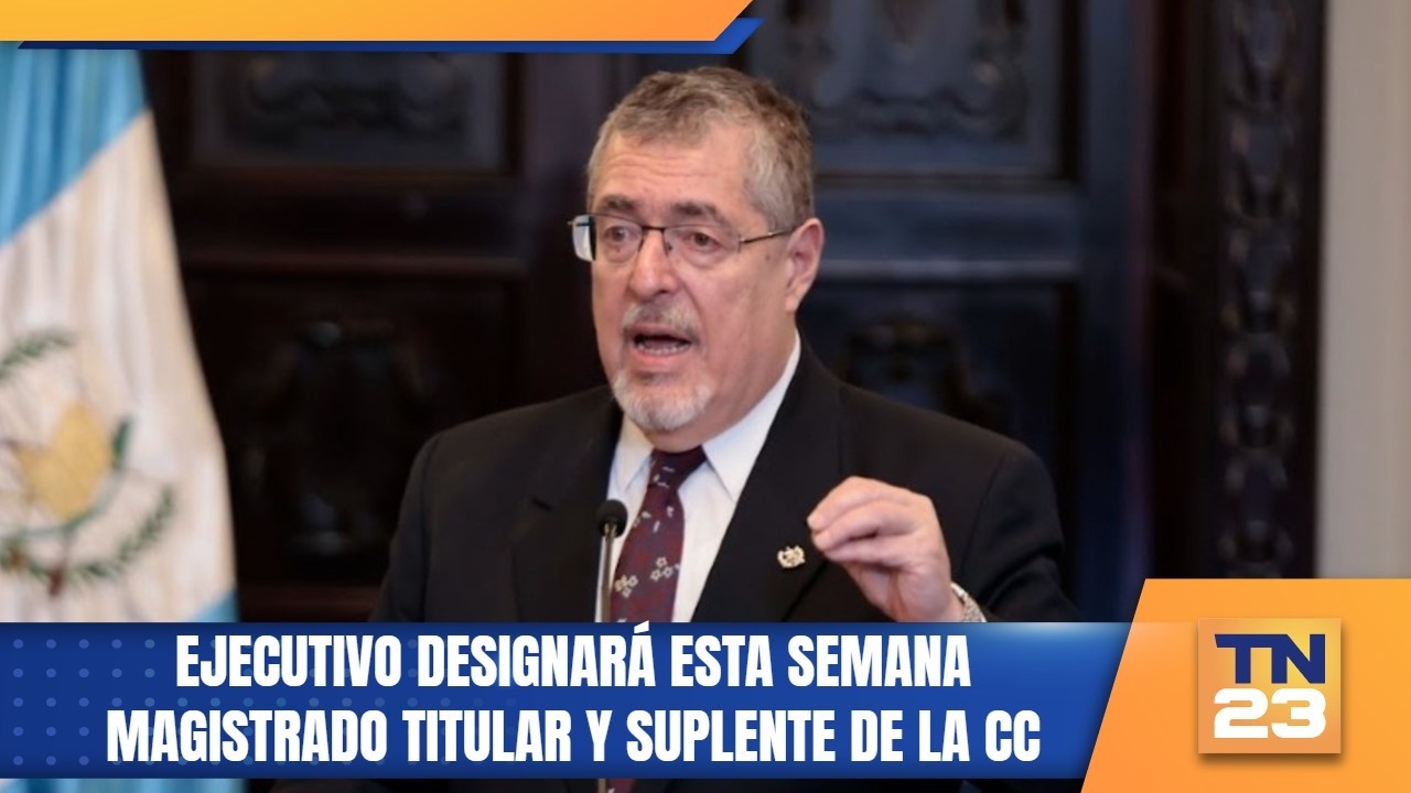 Ejecutivo designará esta semana magistrado titular y suplente de la CC