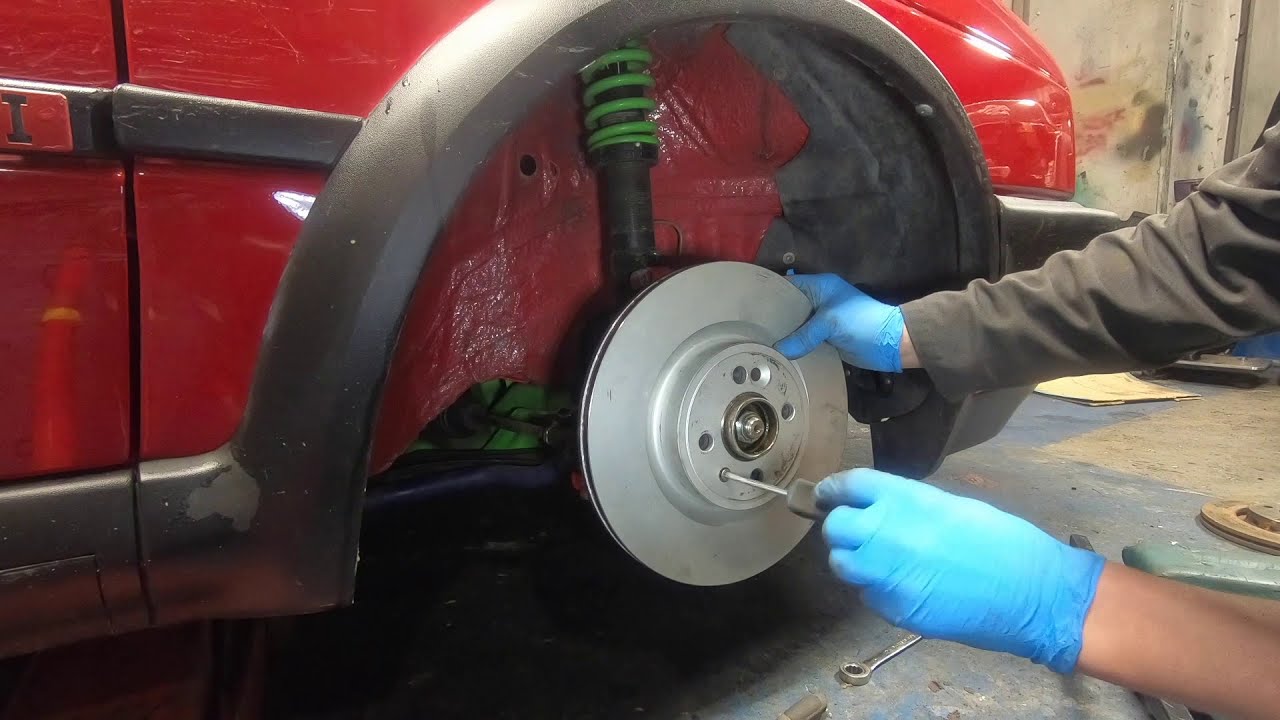 MK2 Golf 312mm brake upgrade using tt callipers