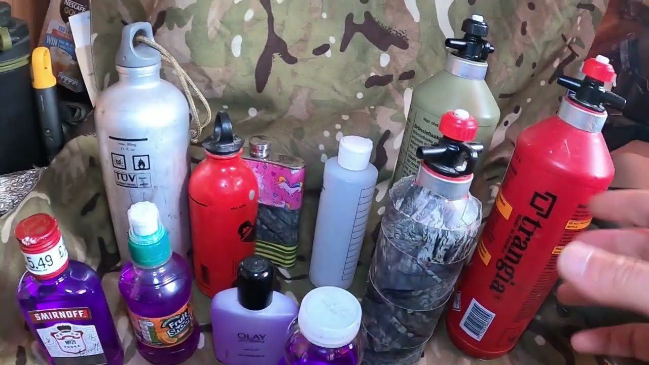 Fuel Bottles - What's your choice?