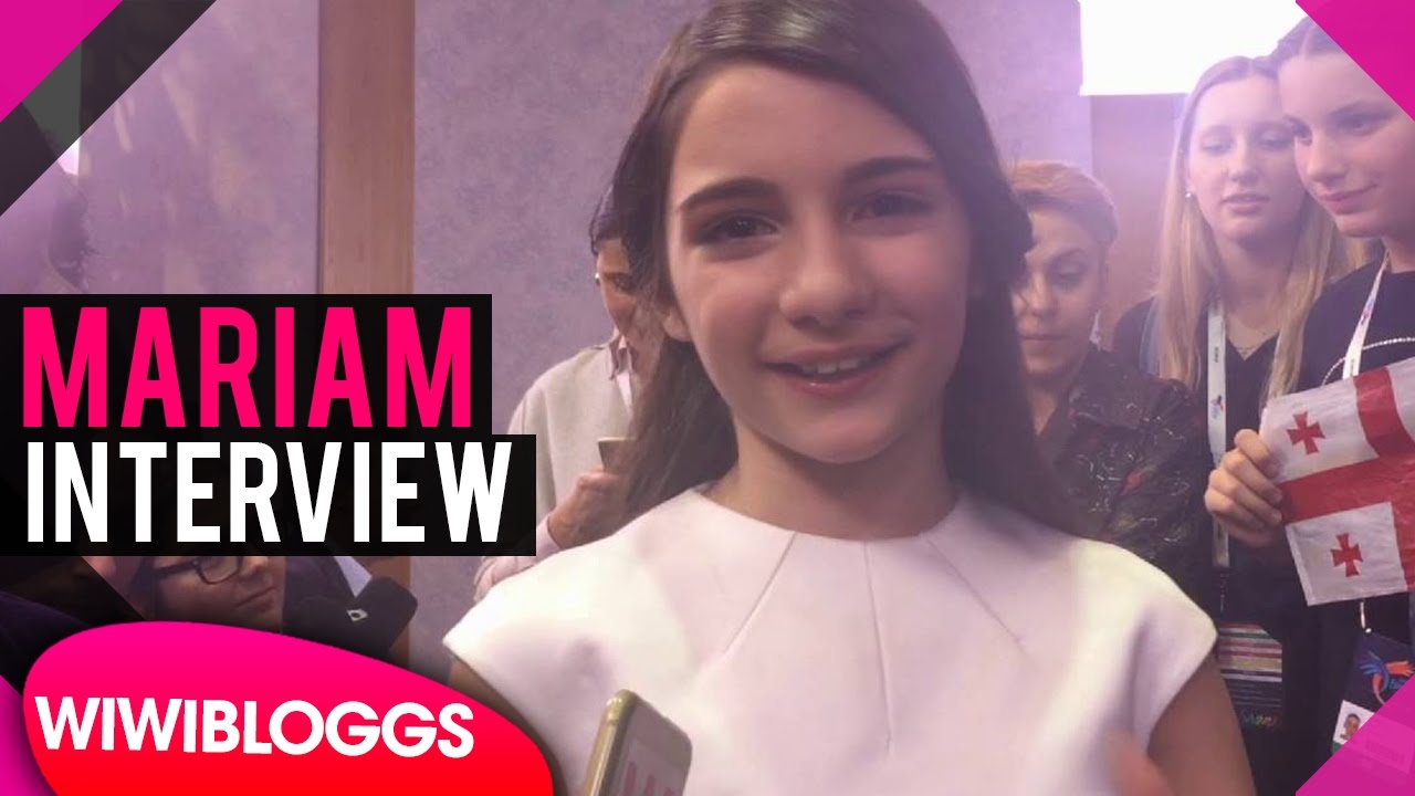 Mariam Mamadashvili (Georgia) @ Junior Eurovision Winner's press conference