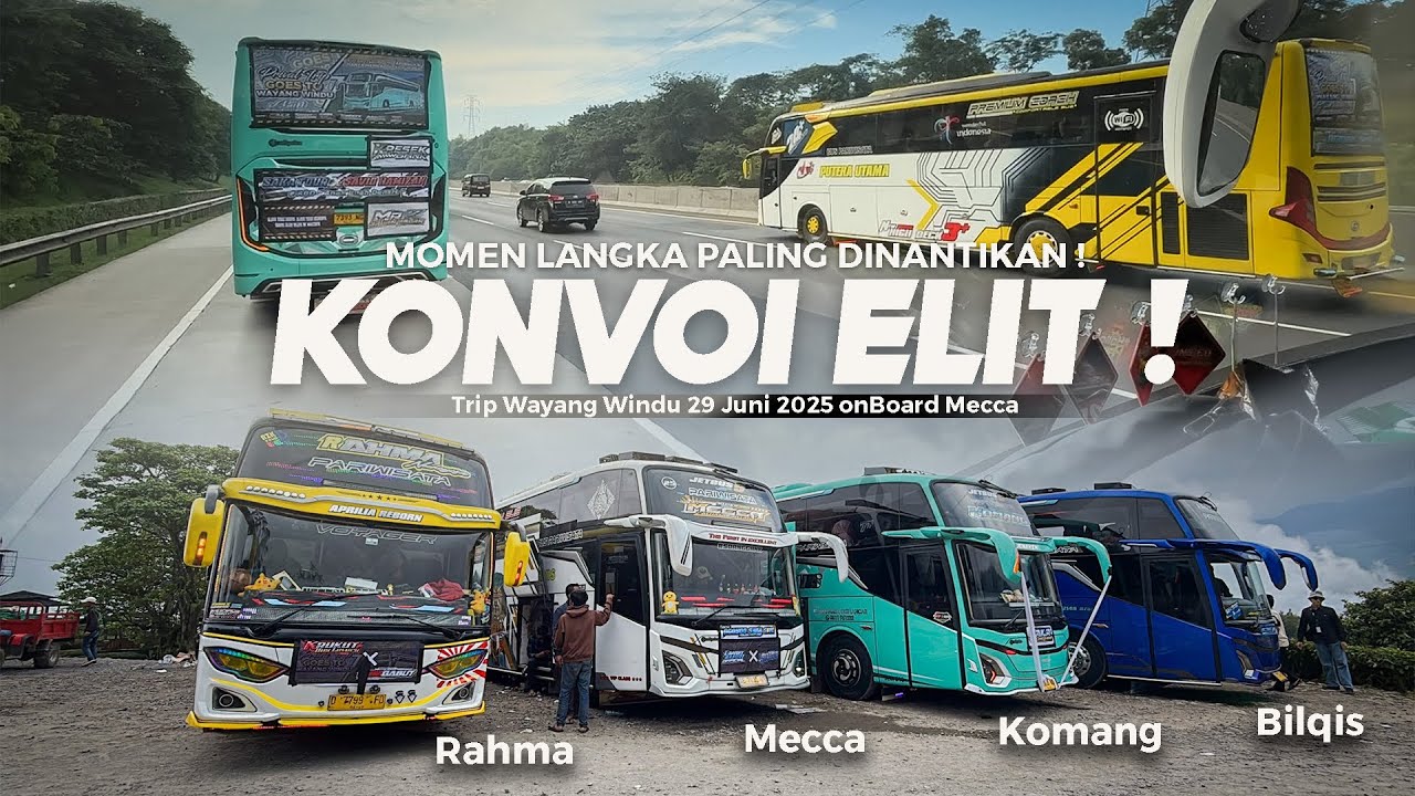 [ UNIT DIKIT TAPI KONVOI ELIT ! 🤩] MOMEN PALING DINANTIKAN ARTIS TELOLET KUMPUL ! Trip Wayang Windu